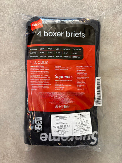 Supreme Hanes Boxers (4 Pack) (Str. M)