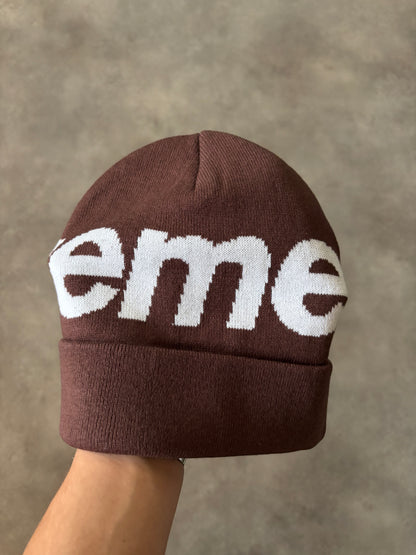 Supreme Big Logo Beanie