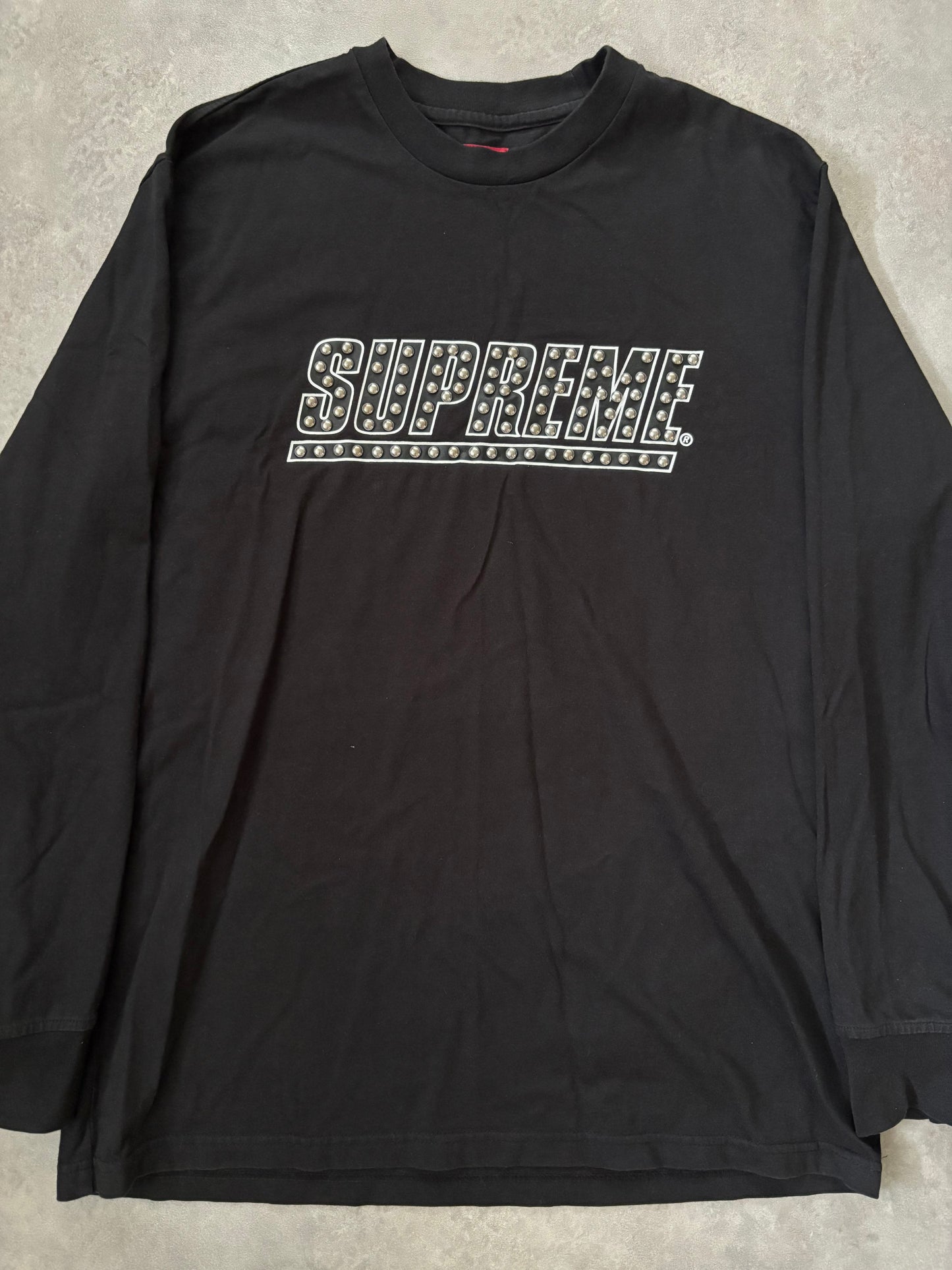 Supreme Studded L/S Top (Str. M)