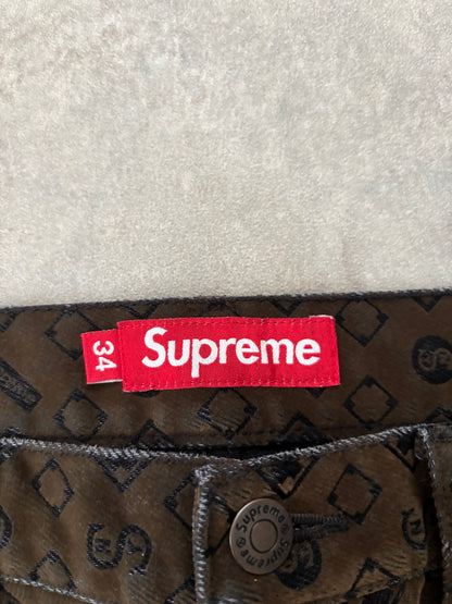 Supreme Flocked Loose Fit Jean (Str. 34)