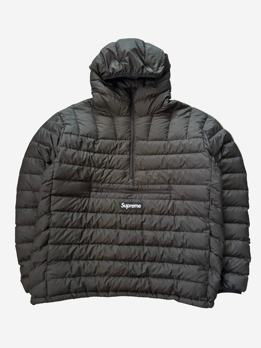 Supreme Micro Down Half Zip Hooded Pullover (Str. L)