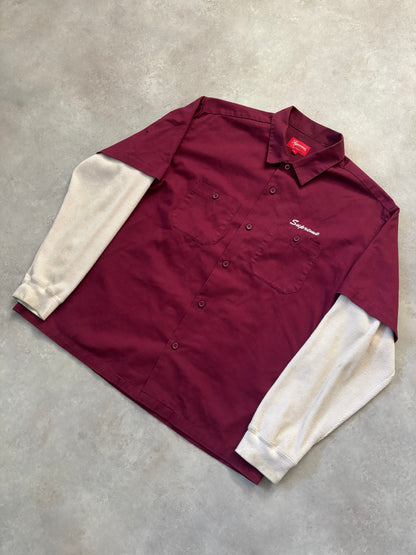Supreme Double Sleeve Skjorte (Str. L)