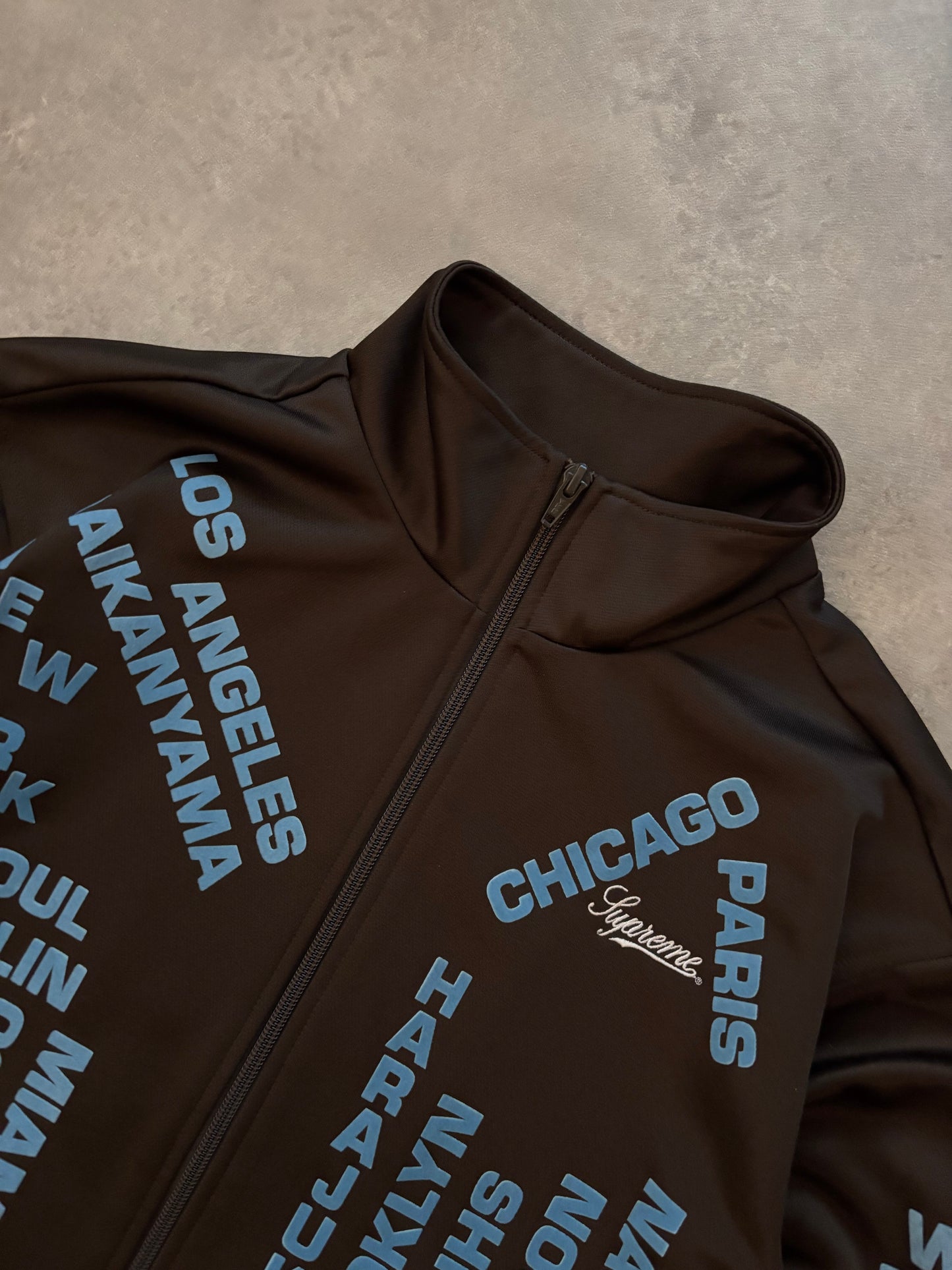 Supreme Worldwide Tricot Track Jacket (Str. S)