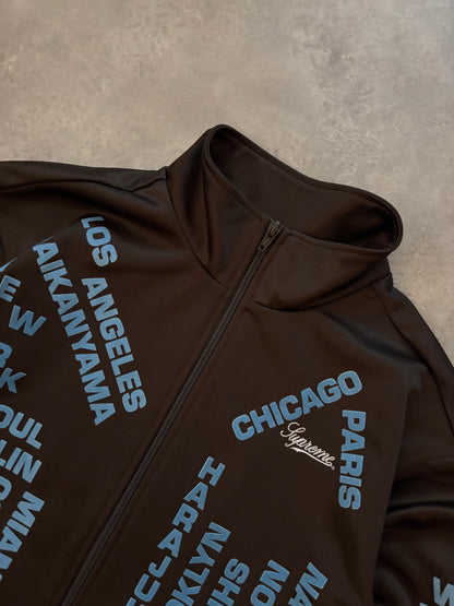Supreme Worldwide Tricot Track Jacket (Str. S)