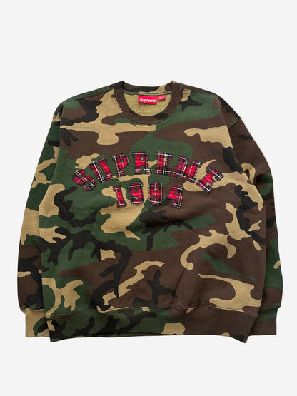 Supreme Plaid Arc Crewneck (Str. M)