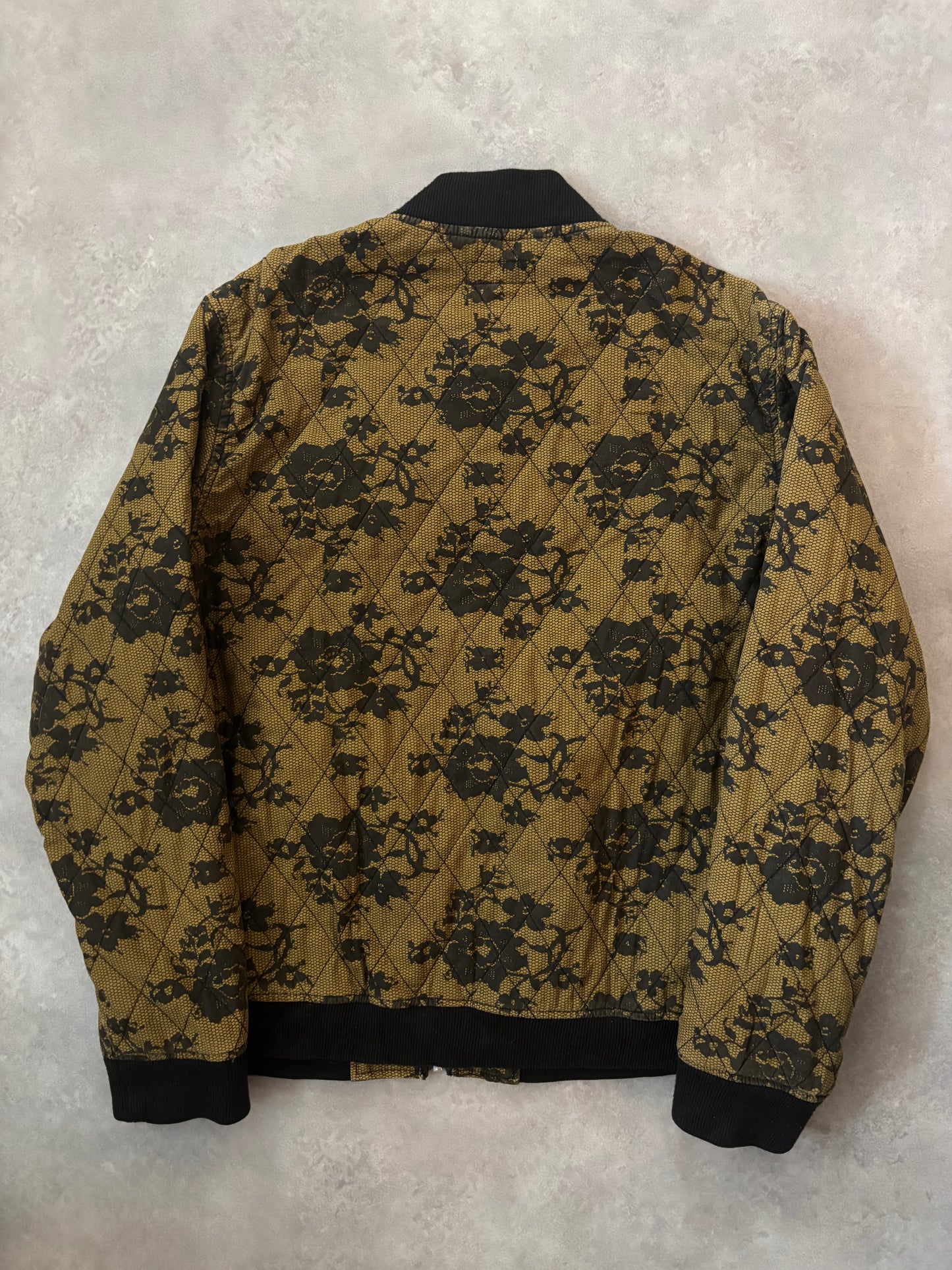 Supreme Quilted Lace Bomber Jacket (Str. L)