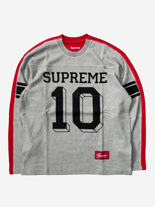 Supreme Split L/S Football Top (Str. S)
