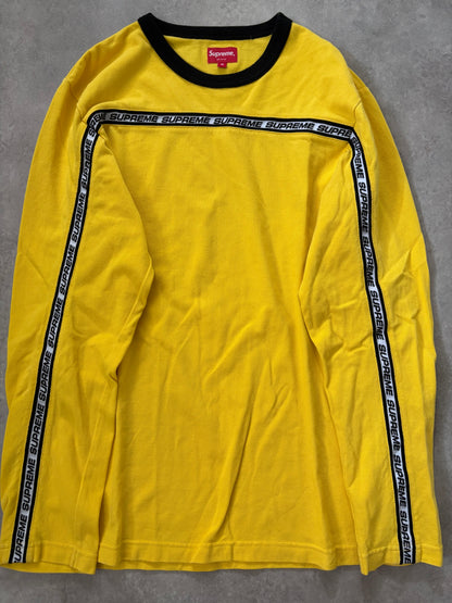 Supreme Tape Stripe L/S Pique Top (Str. M)