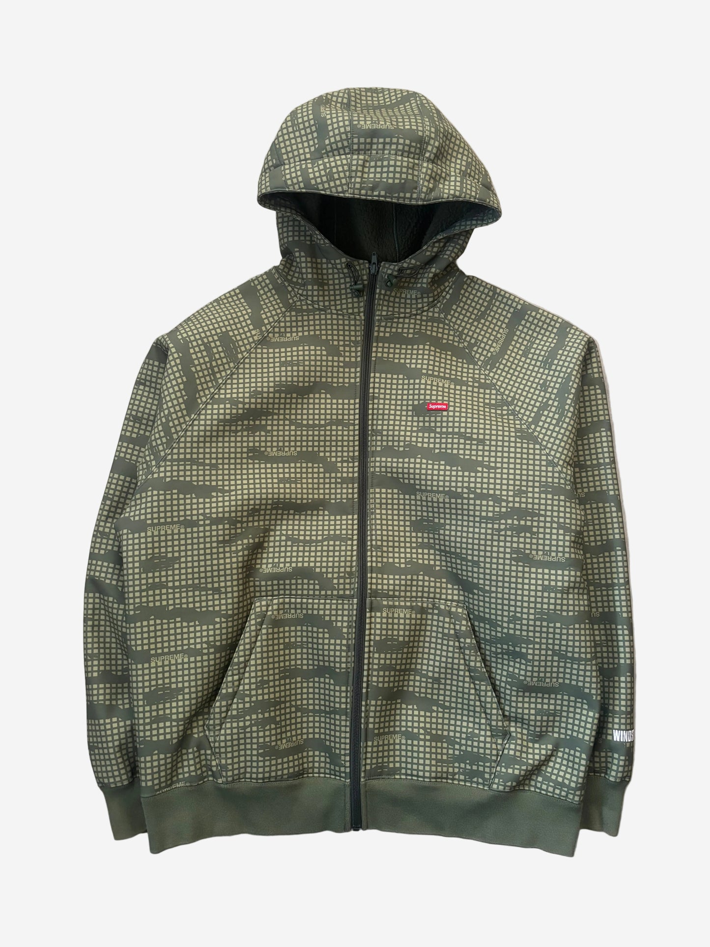 Supreme WINDSTOPPER Zip Up Hooded Sweatshirt (Str. XL)