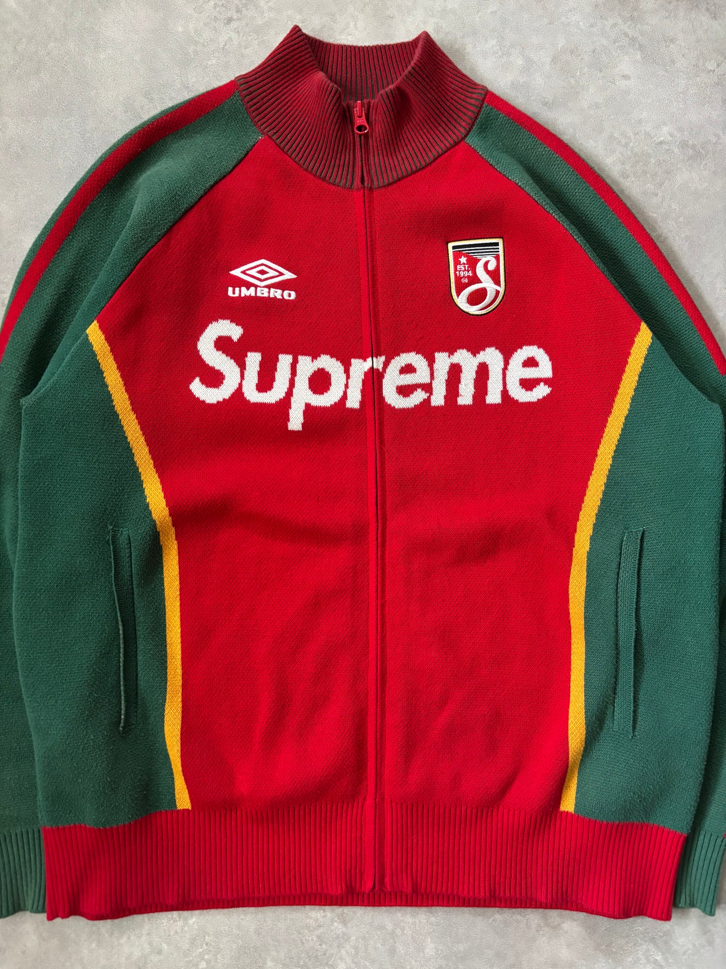 Supreme x Umbro Zip Up Sweater (Str. M)