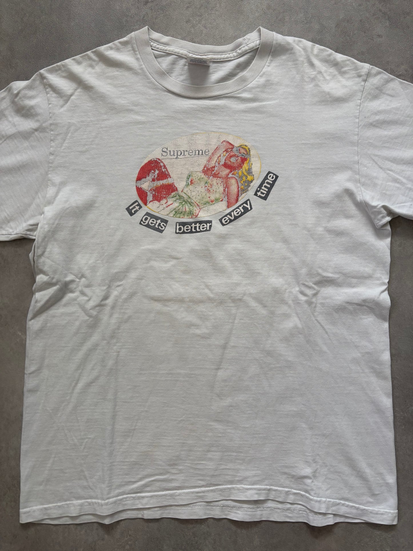 Supreme It Gets Better Every Time Tee (Str. M)