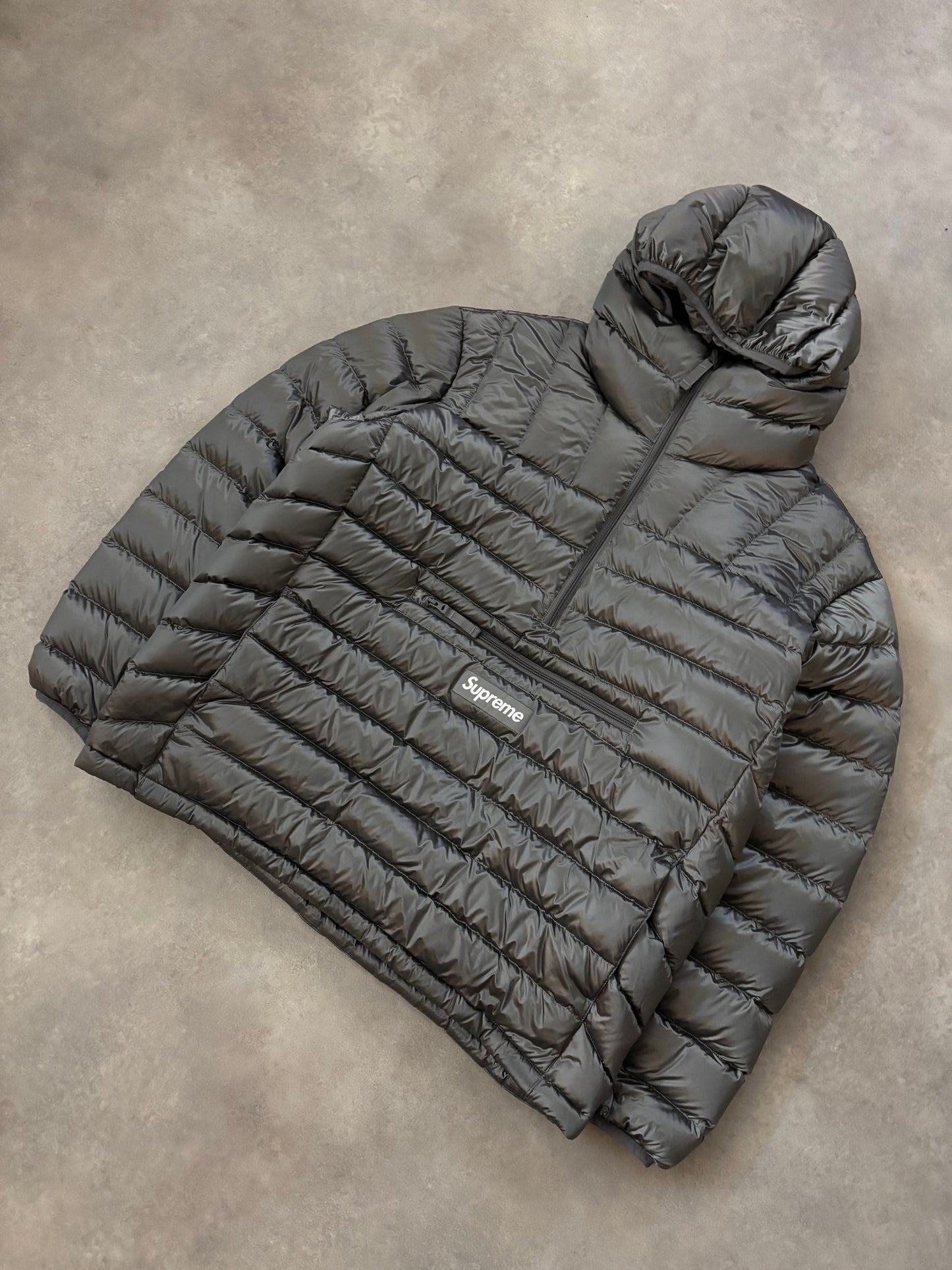 Supreme Micro Down Half Zip Jacket (Str. M)