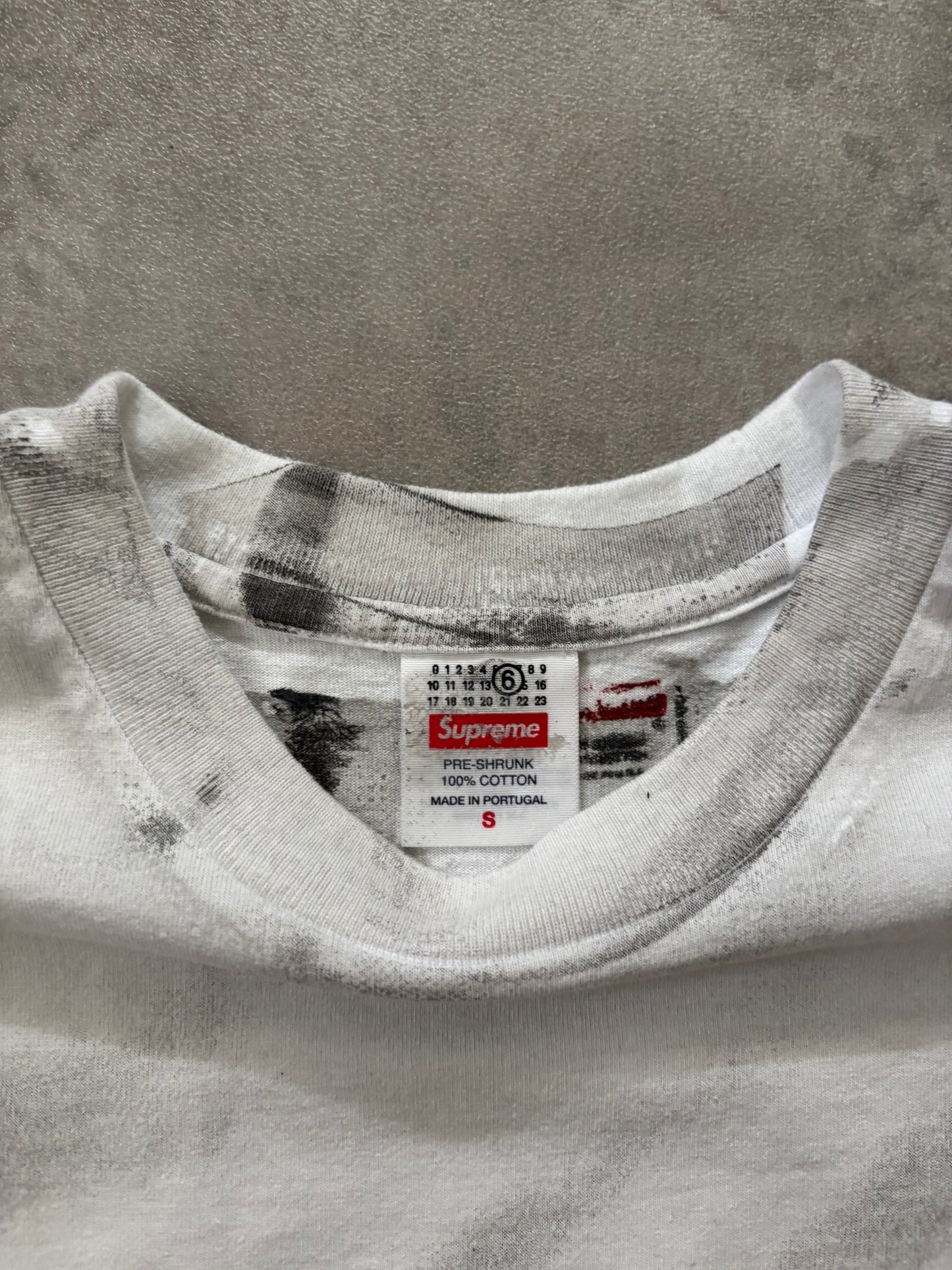 Supreme MM6 Maison Margiela Box Logo Tee (Str. S)