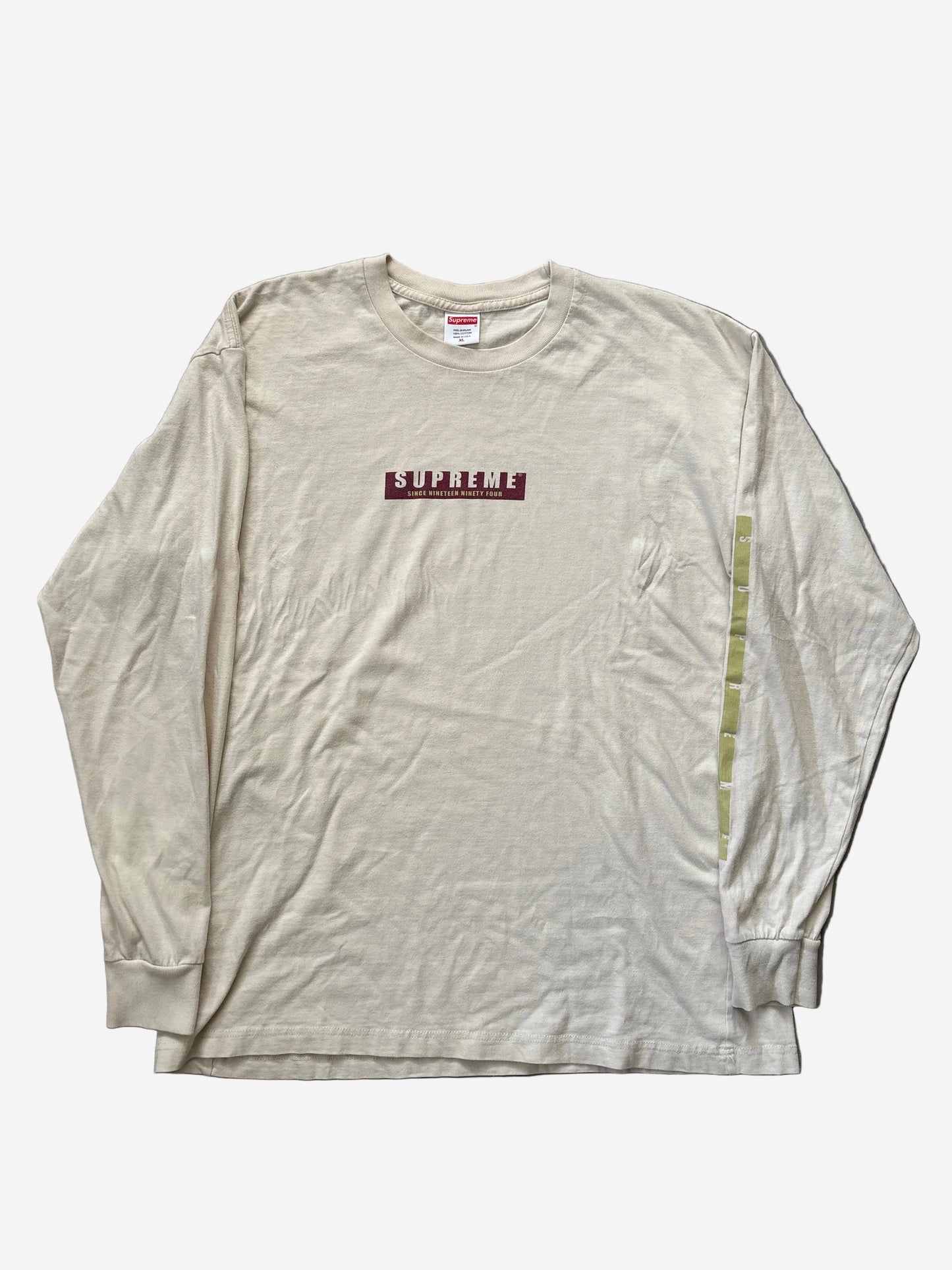 Supreme 1994 L/S Tee (Str. XL)