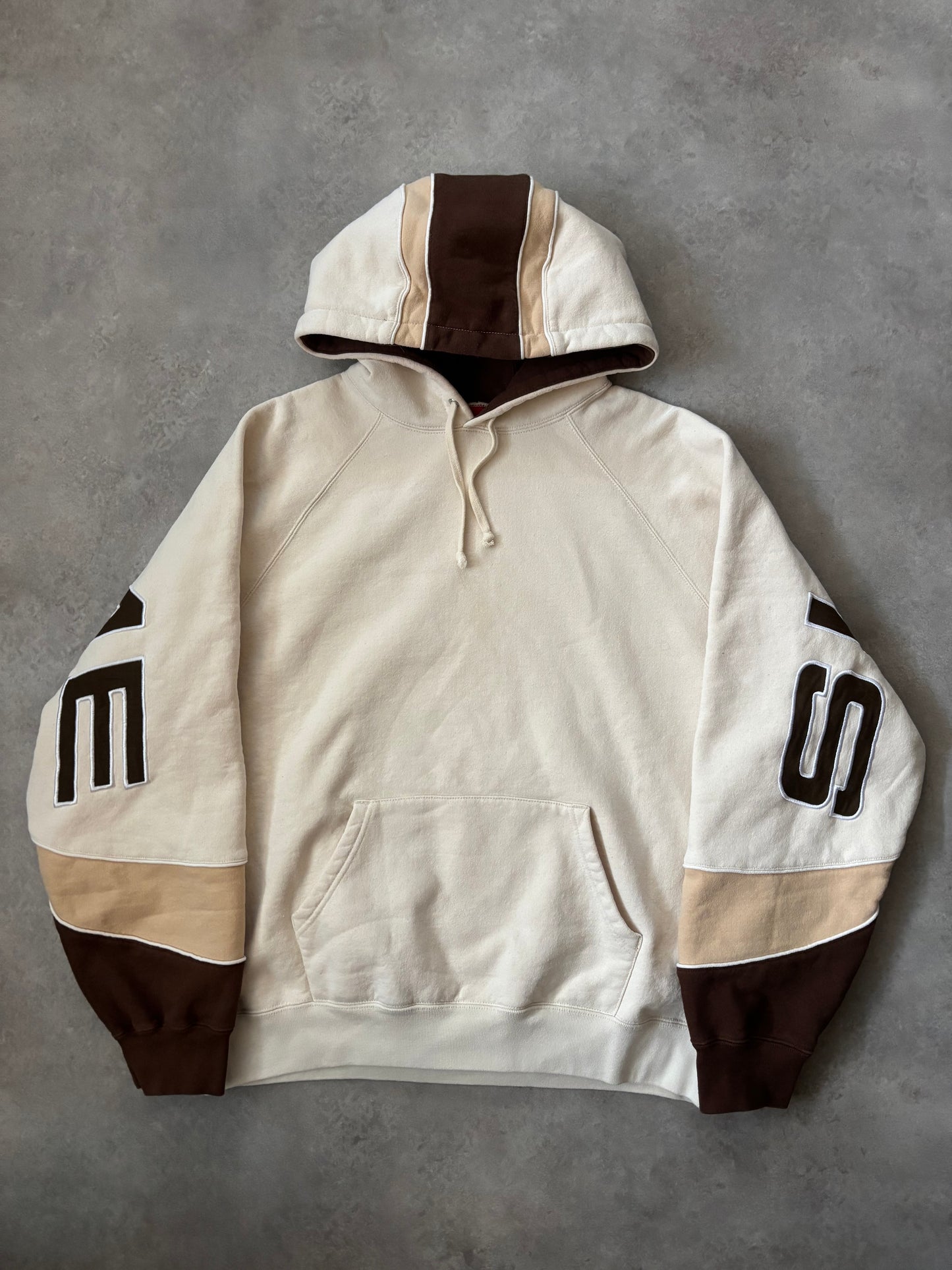 Supreme Paneled Hooded Sweatshirt (Str. M)