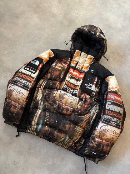 Supreme The North Face 800-Fill Half Zip Hooded Pullover (Str. M)