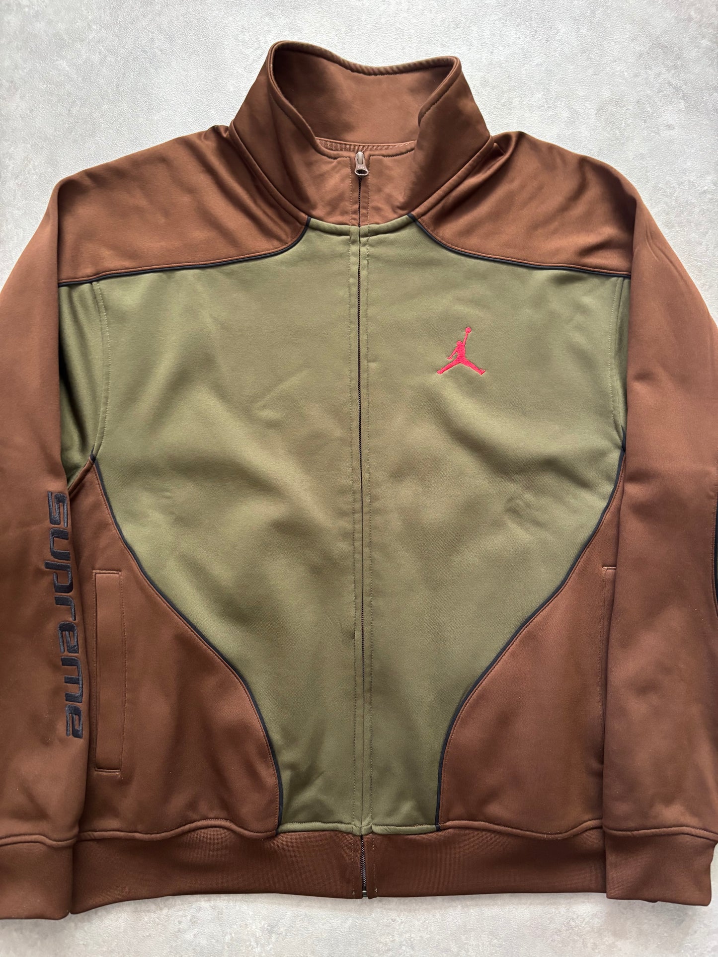 Supreme Jordan Tricot Track Jacket (Str. M)