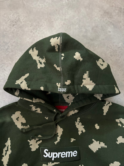 Supreme Box Logo Hooded Sweatshirt (Str. M)