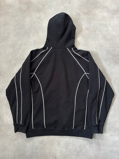 Supreme Track Paneled Zip Up Hoodie (Str. M)