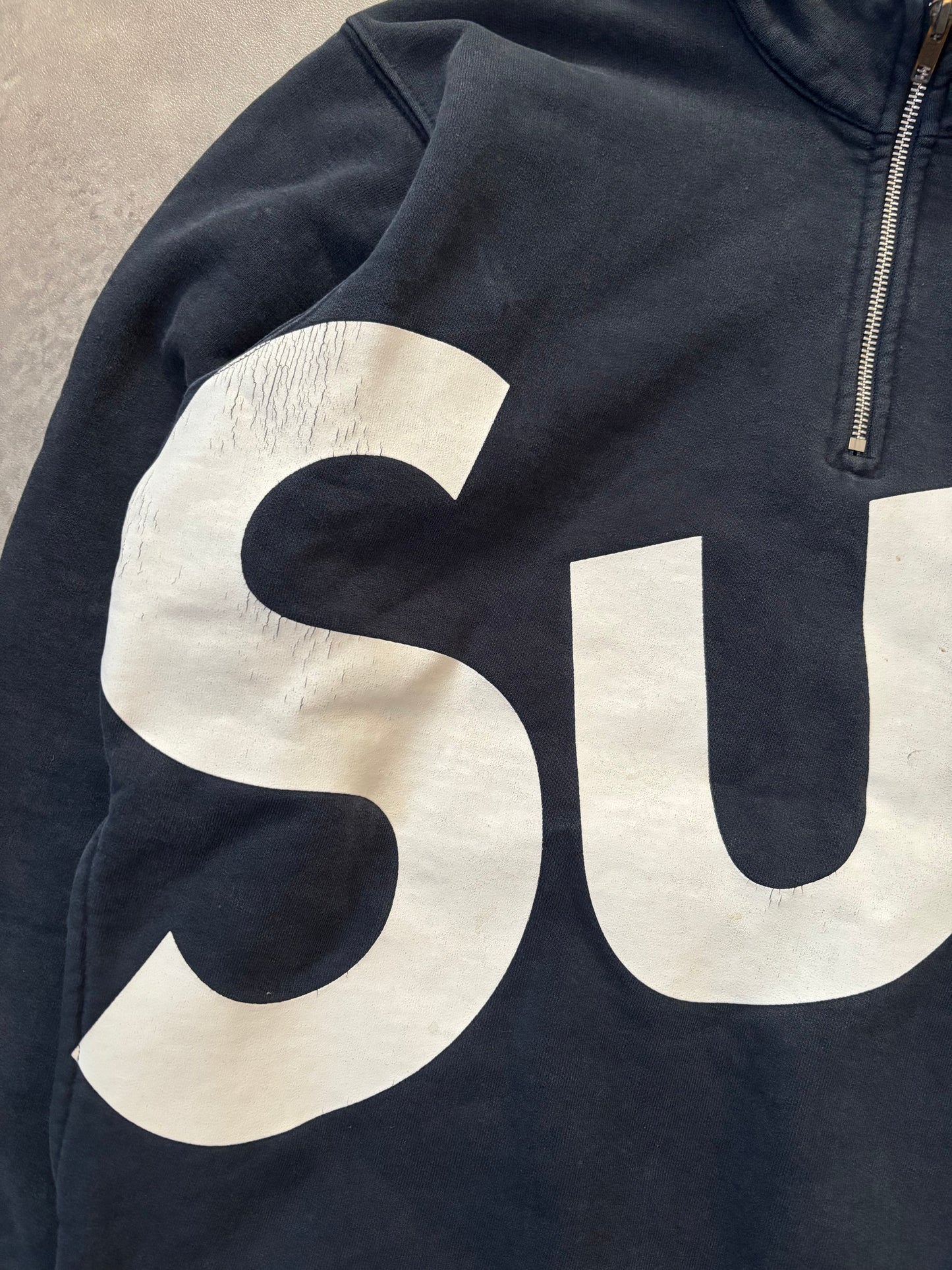 Supreme Sup Half Zip Pullover (Str. L)