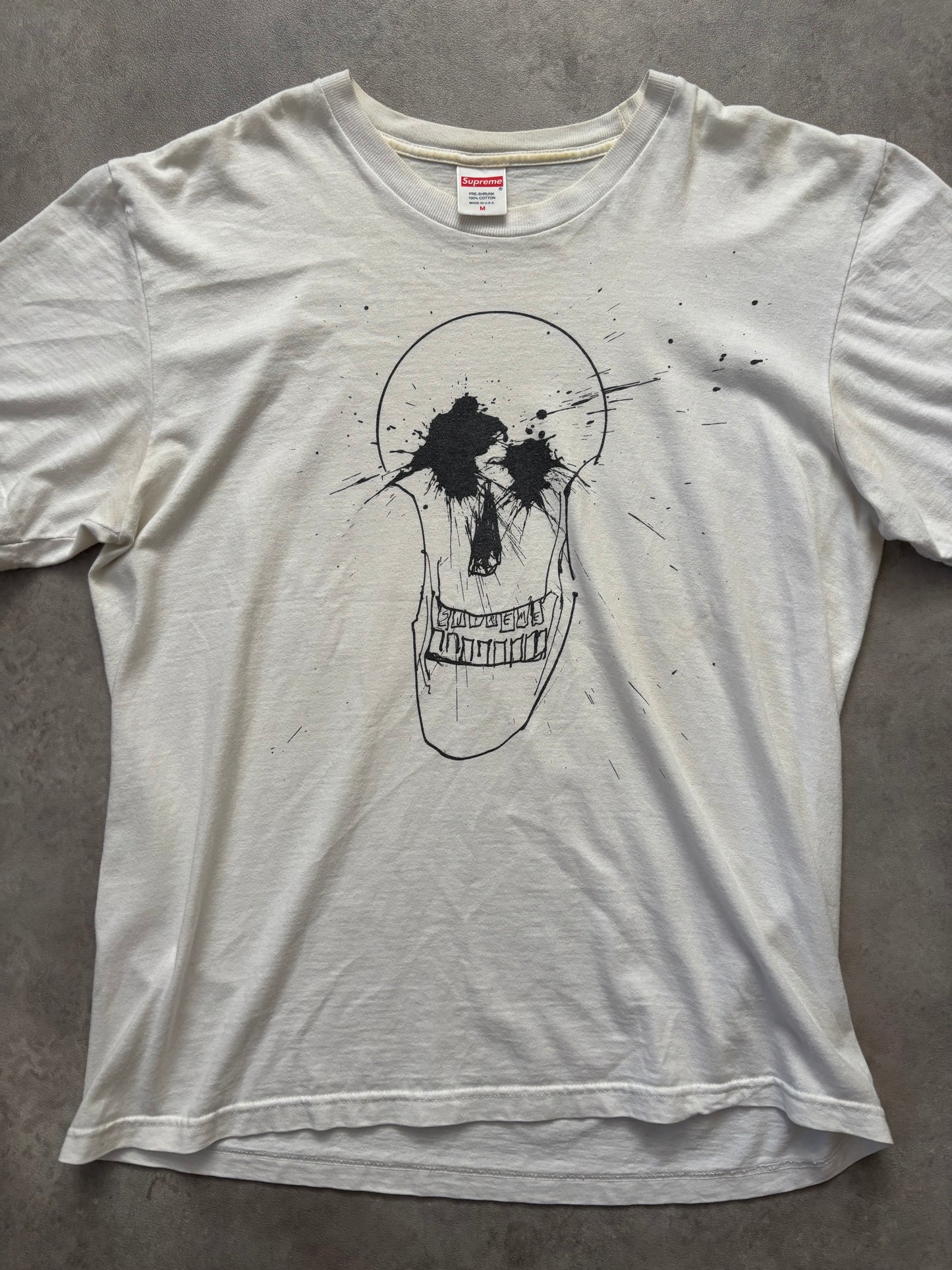 Supreme x Ralph Steadman Skull Tee (Str. M)