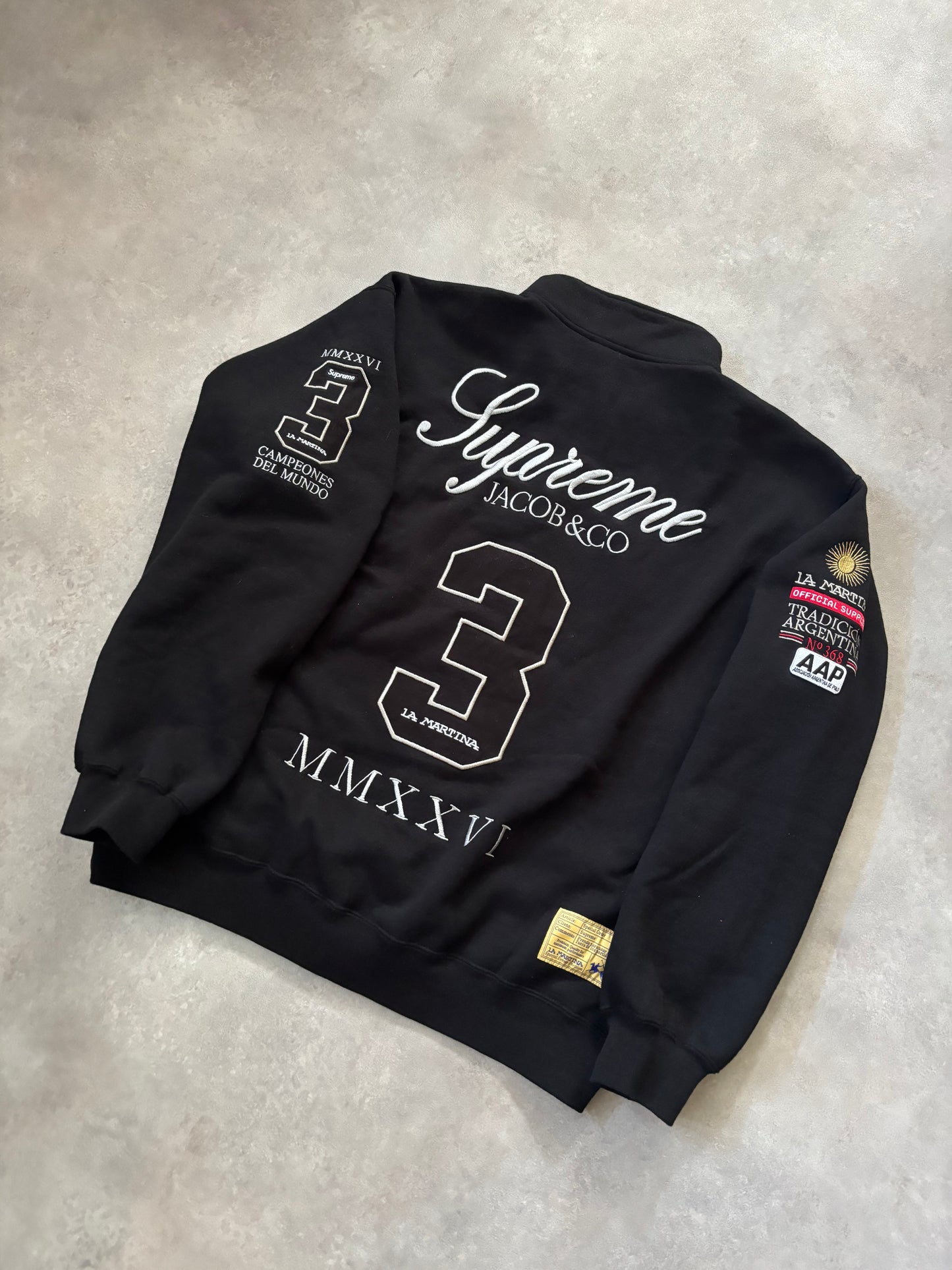 Supreme La Martina Zip Up Sweatshirt (Str. M)