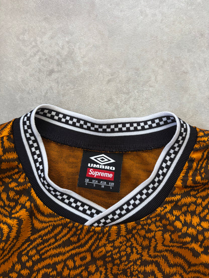 Supreme x Umbro Jacquard Animal Print Soccer Jersey (Str. S)
