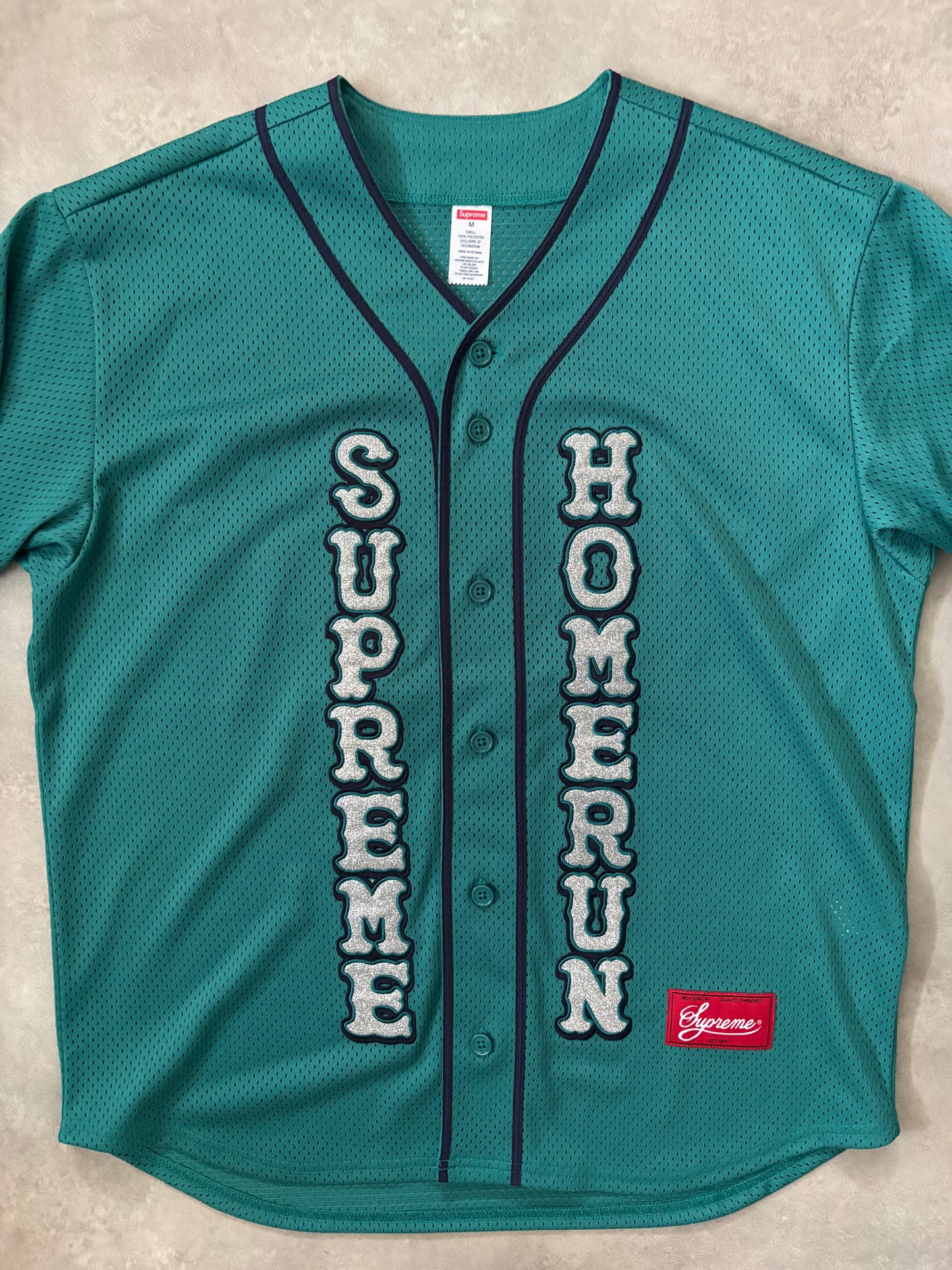 Supreme x Homerun Jersey Baseball Jersey (Str. M)