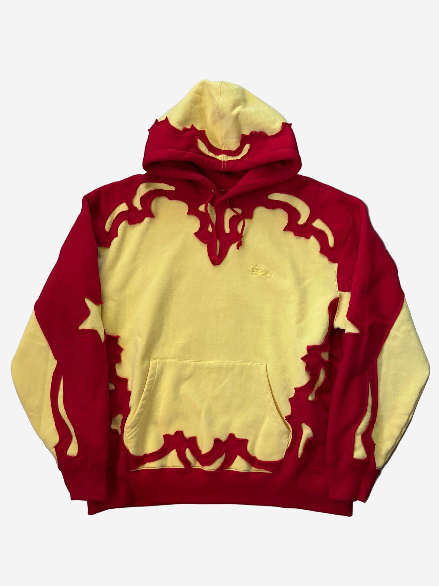 Supreme Western Cut Out Hooded Sweatshirt (Str. L)