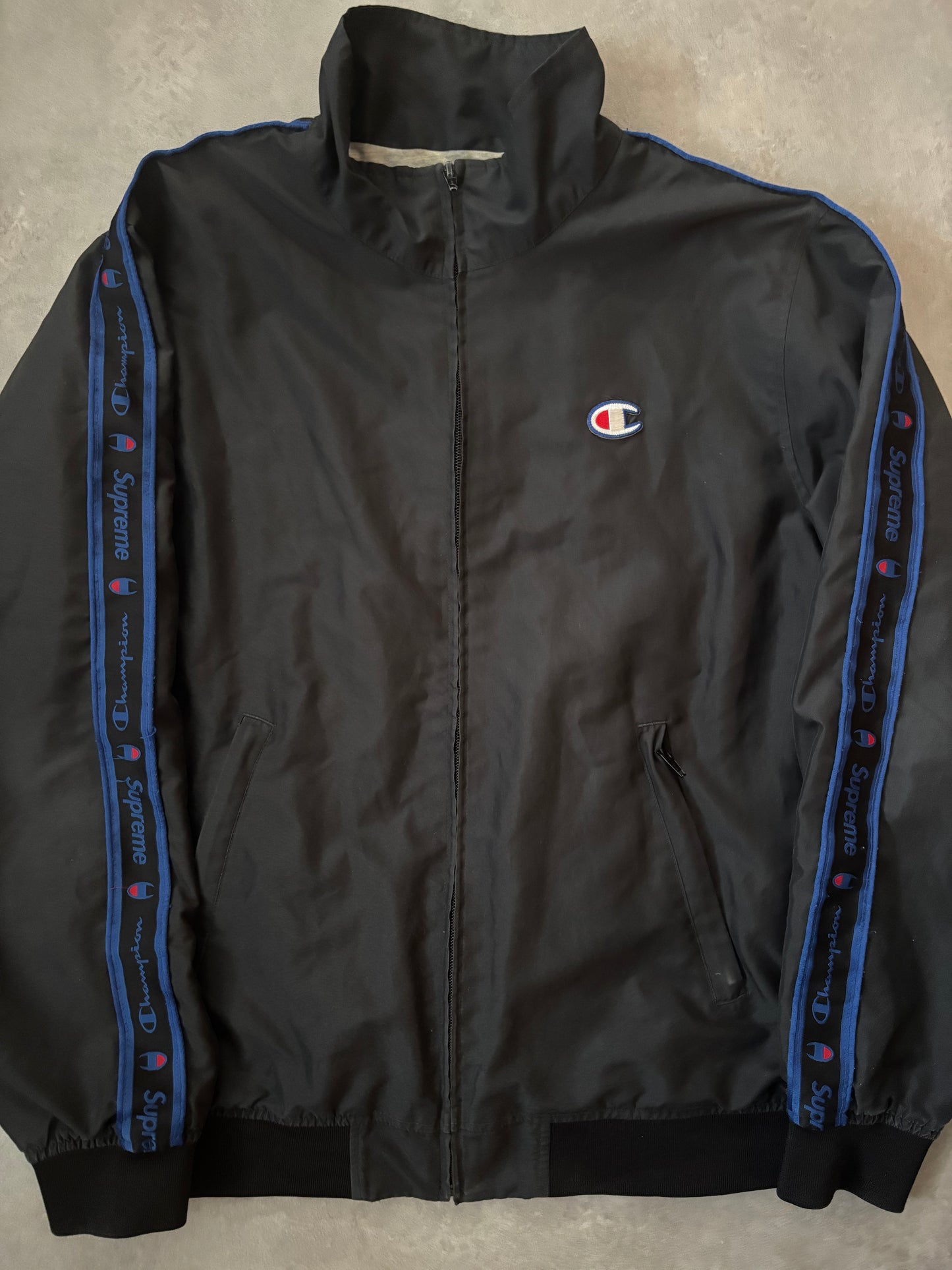 Supreme x Champion Track Jacket (Str. M)
