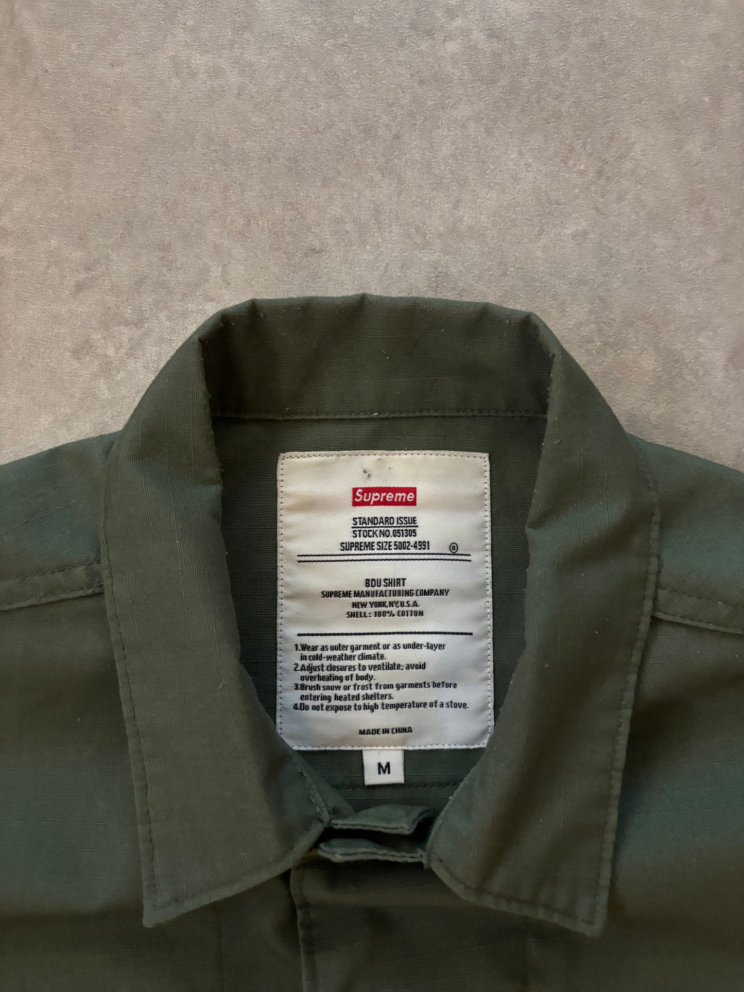 Supreme Hellraiser BDU Shirt (Str. M)