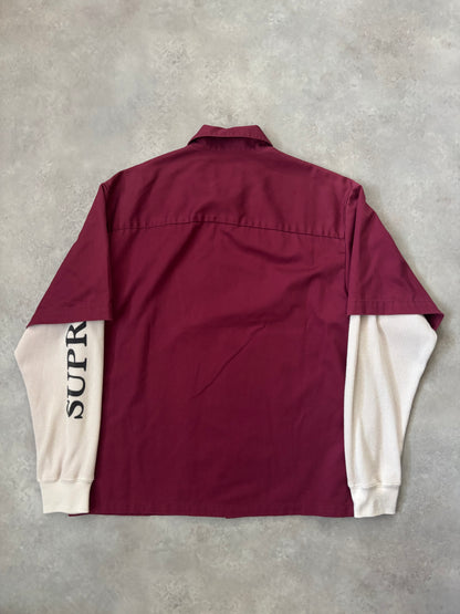 Supreme Double Sleeve Skjorte (Str. S)