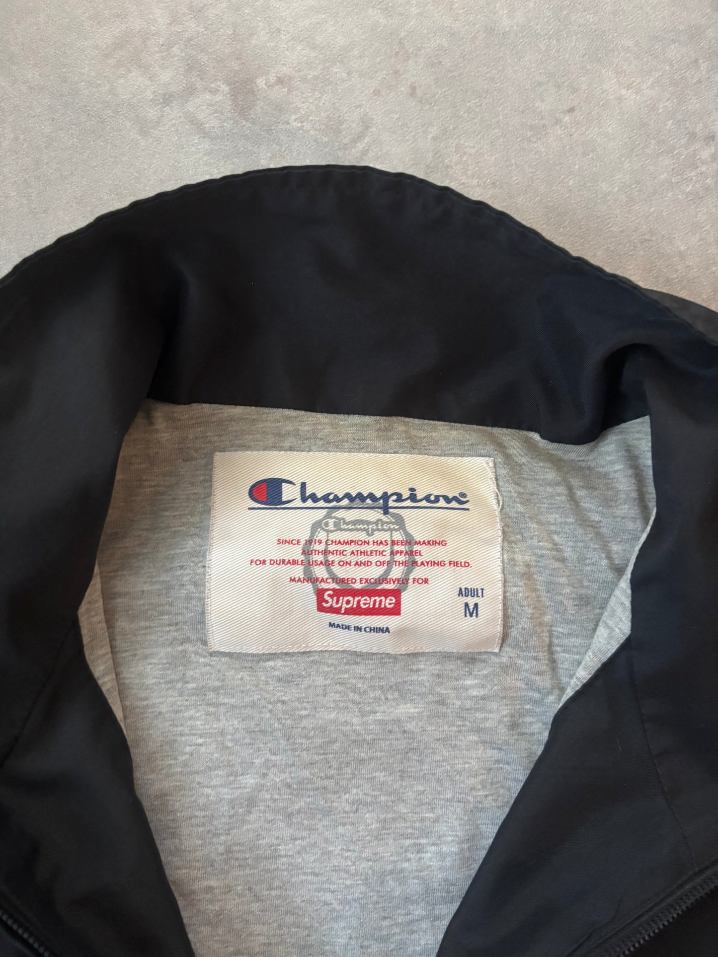 Supreme x Champion Track Jacket (Str. M)