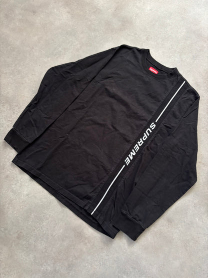 Supreme Vertical Logo Stripe L/S Top (Str. M)