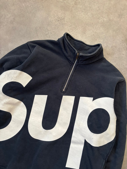 Supreme Sup Half Zip Pullover (Str. L)
