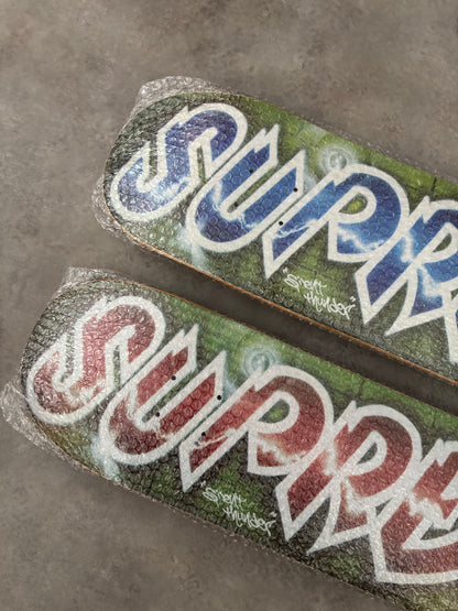 Supreme Lee Quinones Lee Logo Skateboard Deck
