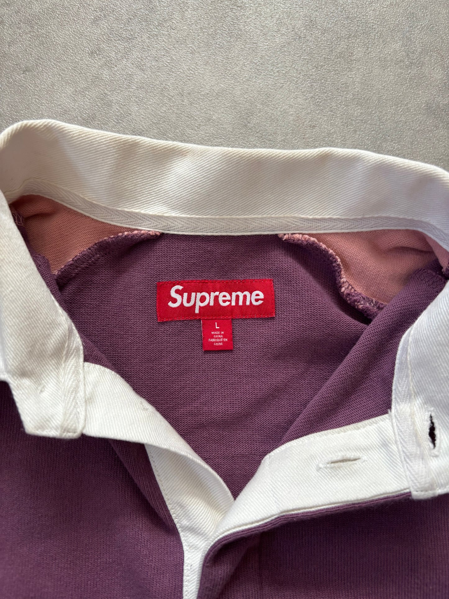 Supreme Chest Stripe Rugby (Str. L)