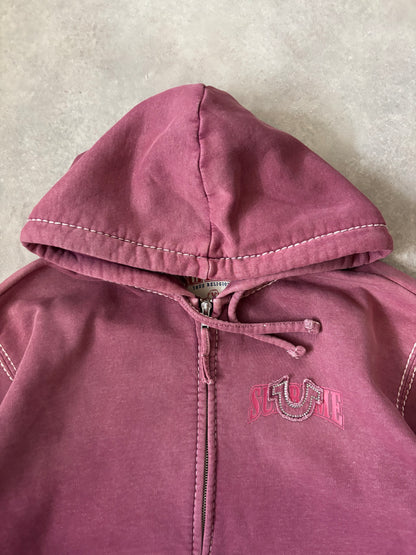 Supreme True Religion Zip Up Hooded Sweatshirt (Str. M)