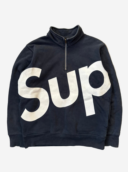 Supreme Sup Half Zip Pullover (Str. L)