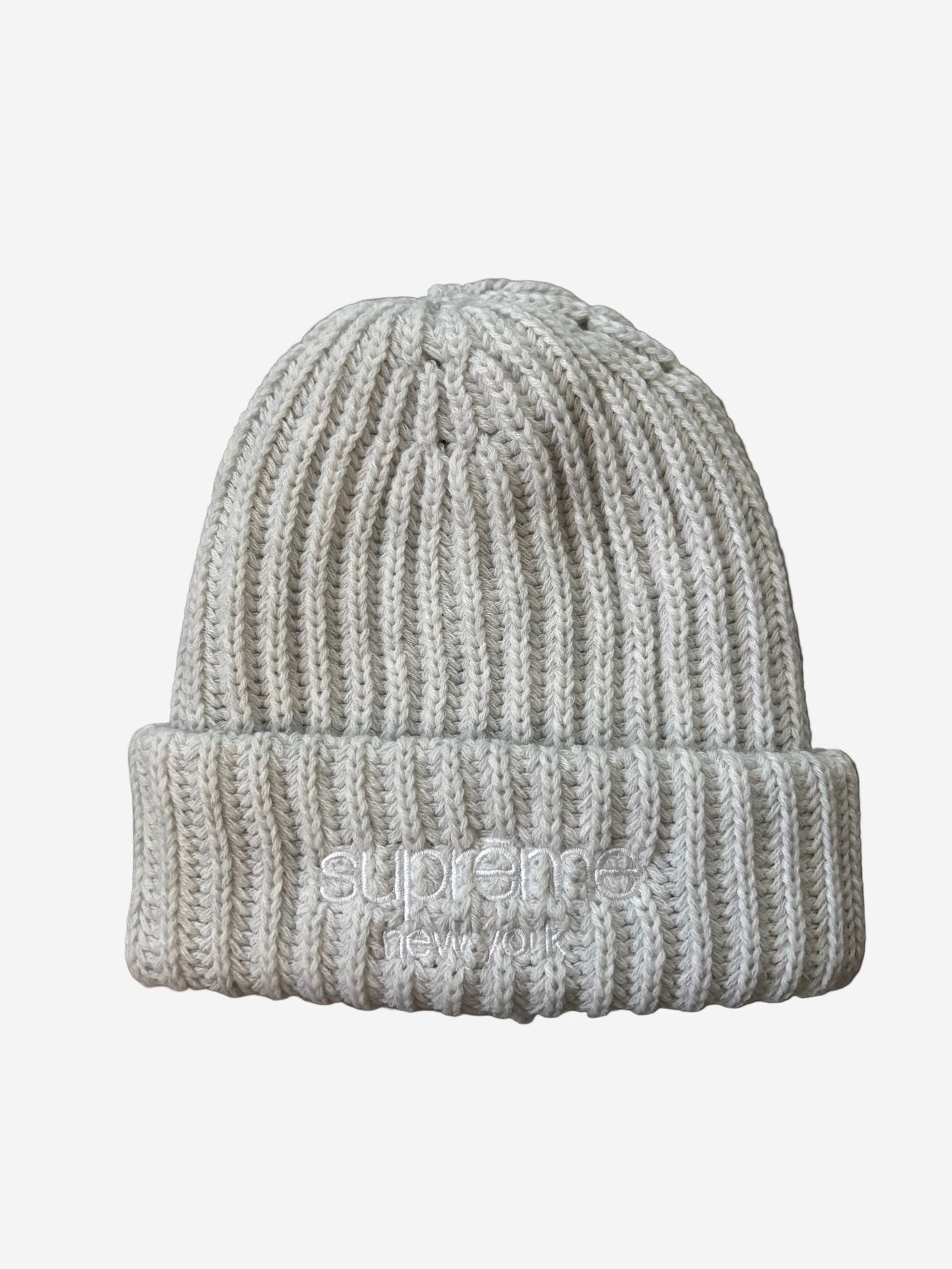 Supreme Chunky Ribbed Beanie
