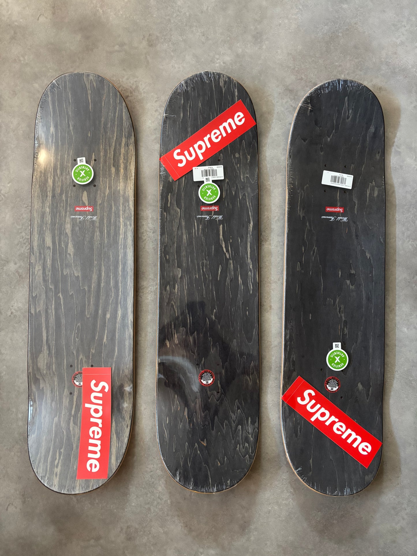 Supreme Chrome Logo Skateboard Deck