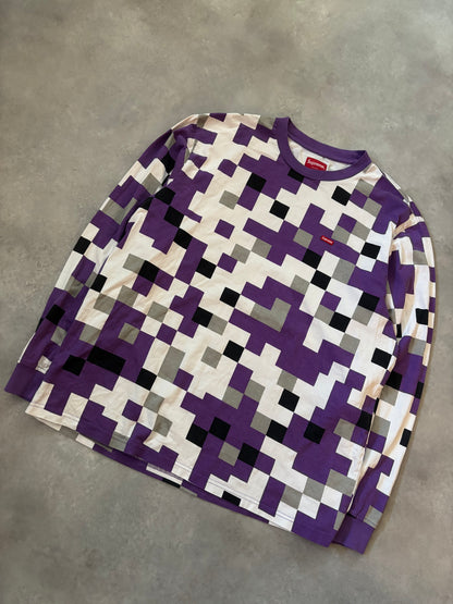Supreme Small Box L/S Tee (Str. M)