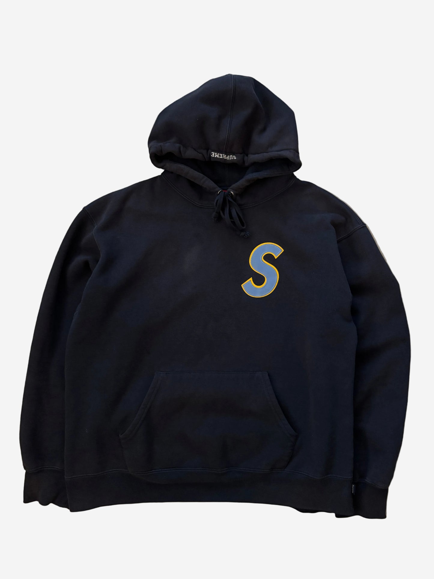 Supreme S Logo Hooded Sweatshirt (Str. L)