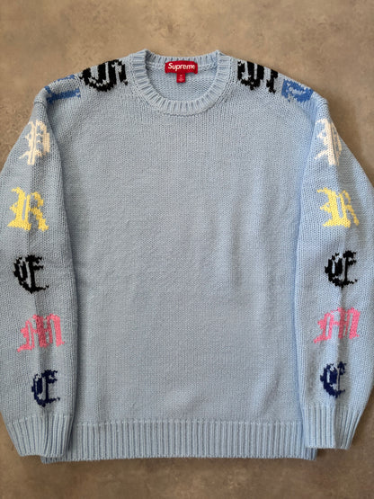 Supreme Old English Sleeves Sweater (Str. M)