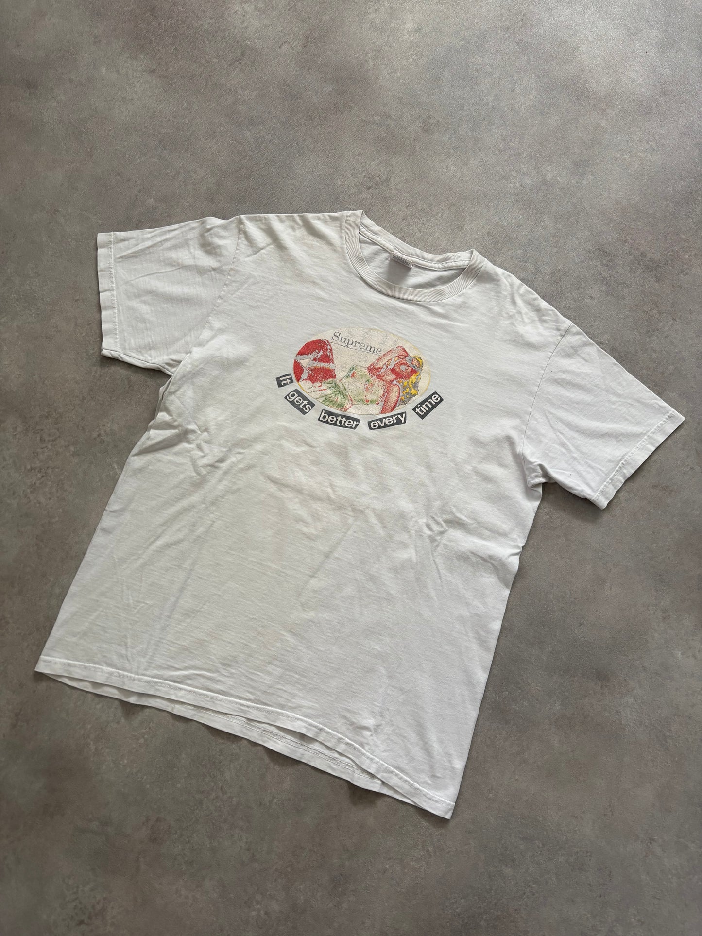 Supreme It Gets Better Every Time Tee (Str. M)