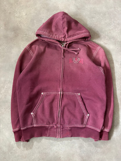 Supreme True Religion Zip Up Hooded Sweatshirt (Str. M)