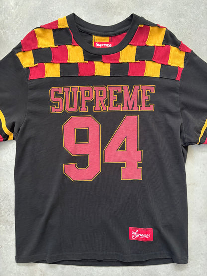 Supreme Patchwork Yoke Football Top (Str. L)