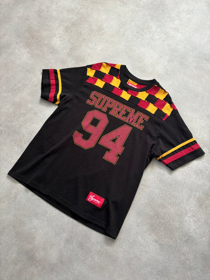 Supreme Patchwork Yoke Football Top (Str. L)