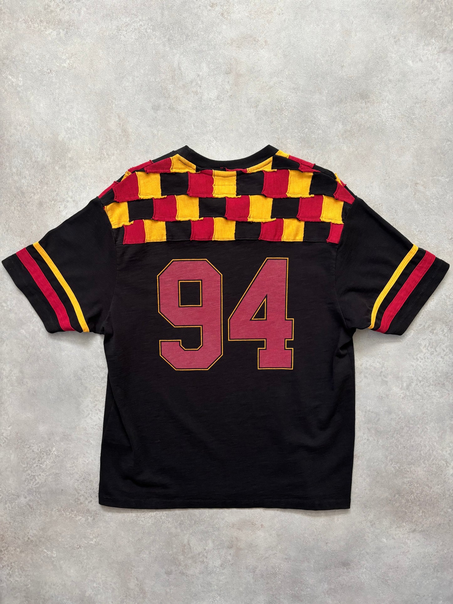 Supreme Patchwork Yoke Football Top (Str. L)