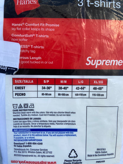 Supreme Hanes T-shirts "3 pack" (Str. M)